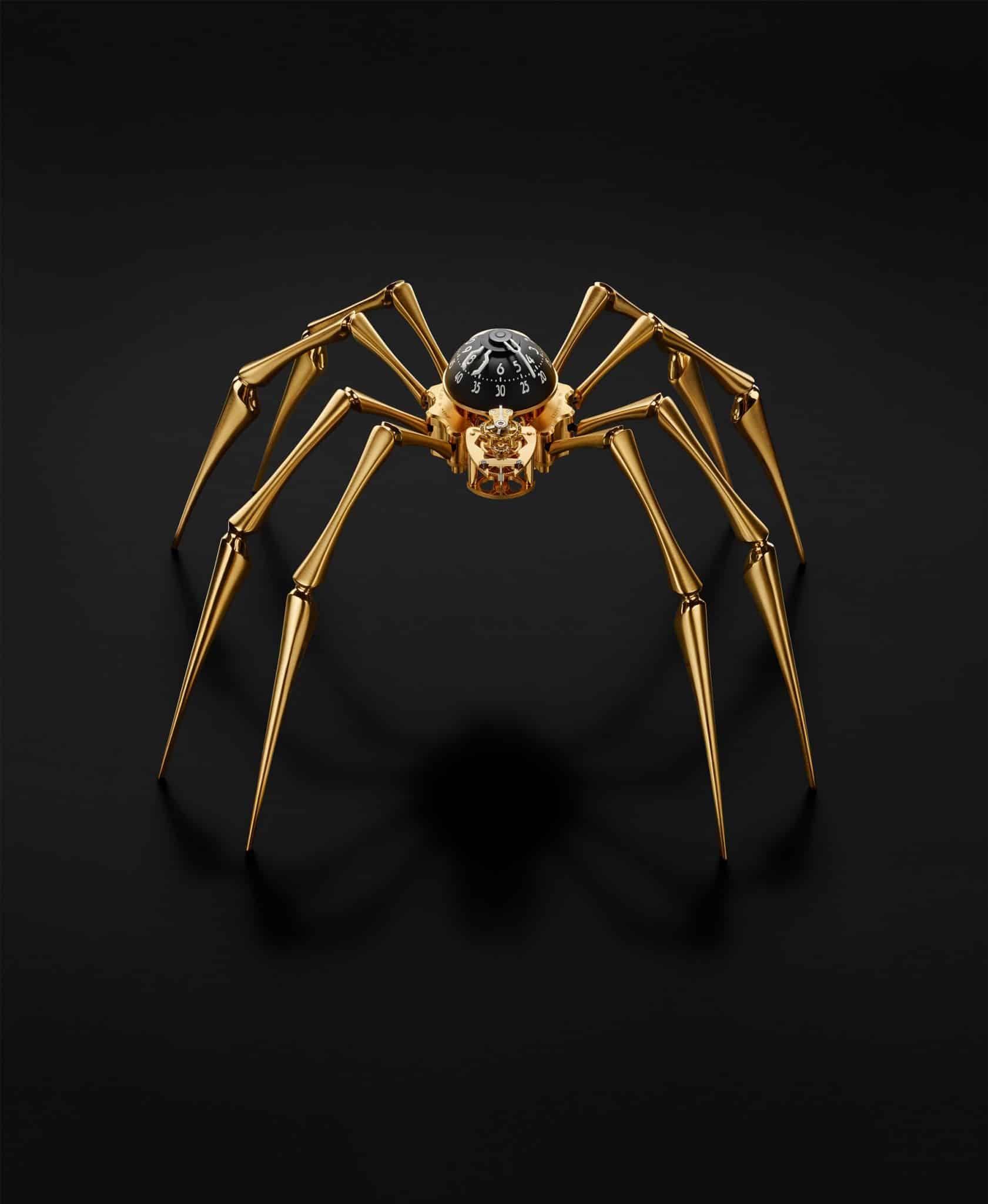 MB&F Arachnophobia Gold Clock | L'Epée 1839 | Buy at Provident Jewelry