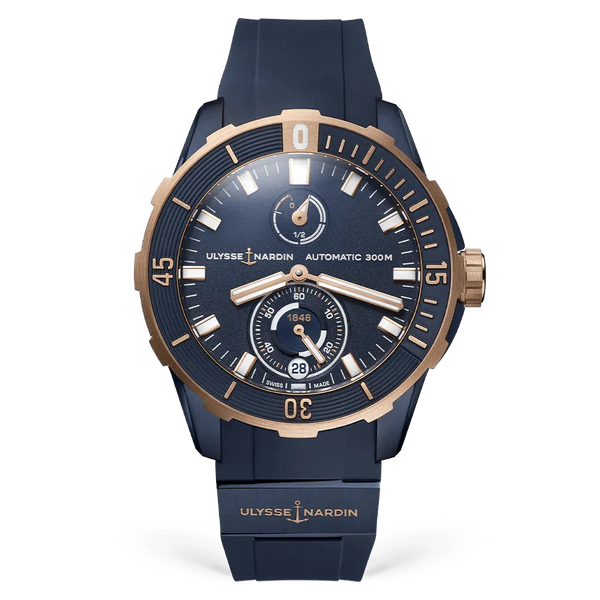 Diver 44mm Blue PVD Titanium - Provident Jewelry