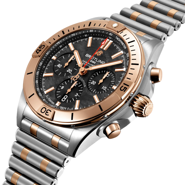 Chronomat B01 42- Stainless Steel/18K Red Gold - Provident Jewelry