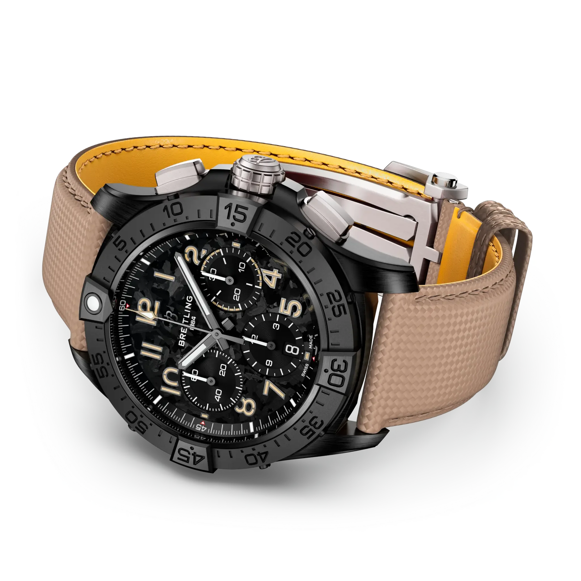 Avenger B01 Chronograph 42 Night Mission- Ceramic/Sand - Provident Jewelry