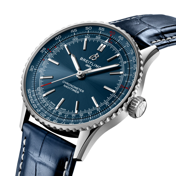 Navitmer Automatic 41- Stainless Steel/Blue - Provident Jewelry