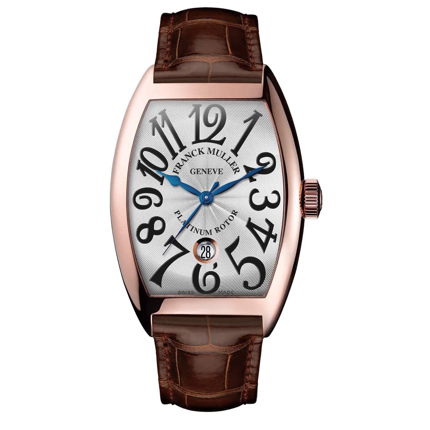 Franck Muller Cintree Curvex Brown Band Timepiece - Provident Jewelry