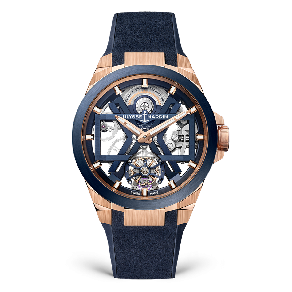 Ulysse Nardin Blast Tourbillon - Blue Titanium/ 18kt Rose Gold
