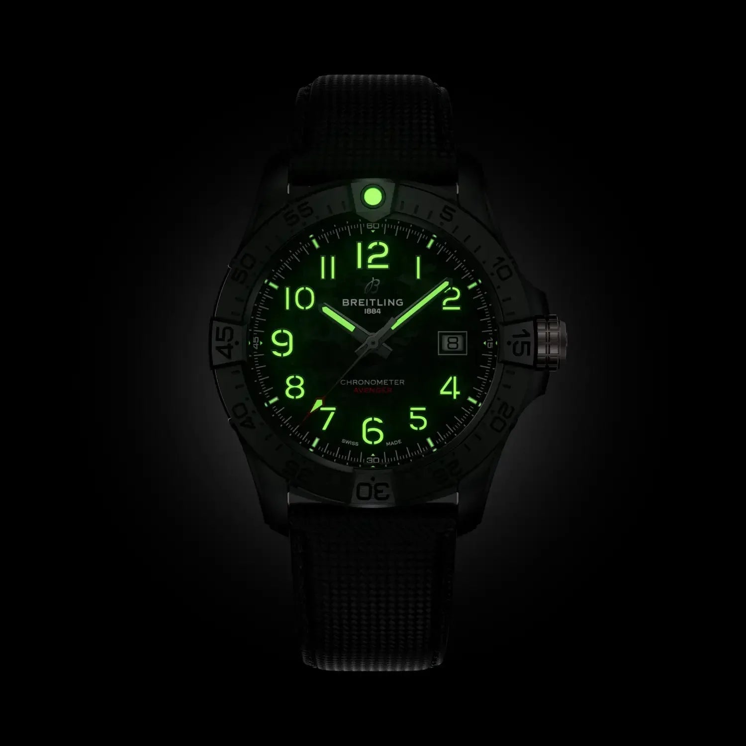 Avenger Automatic 42 Night Mission- Ceramic/ Black Dial - Provident Jewelry