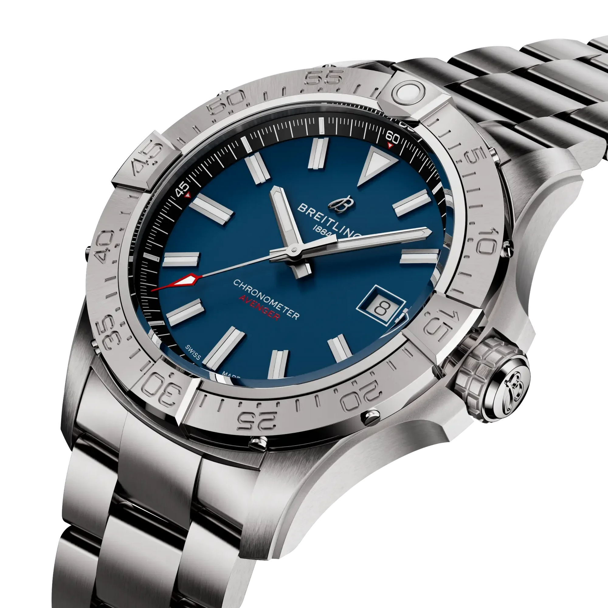 Avenger Automatic 42- Stainless Steel/ Blue Dial - Provident Jewelry