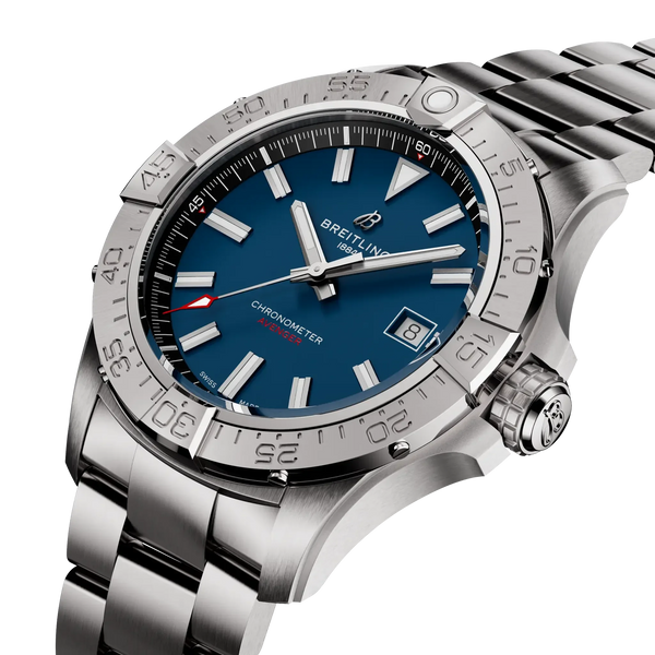 Avenger Automatic 42- Stainless Steel/ Blue Dial - Provident Jewelry