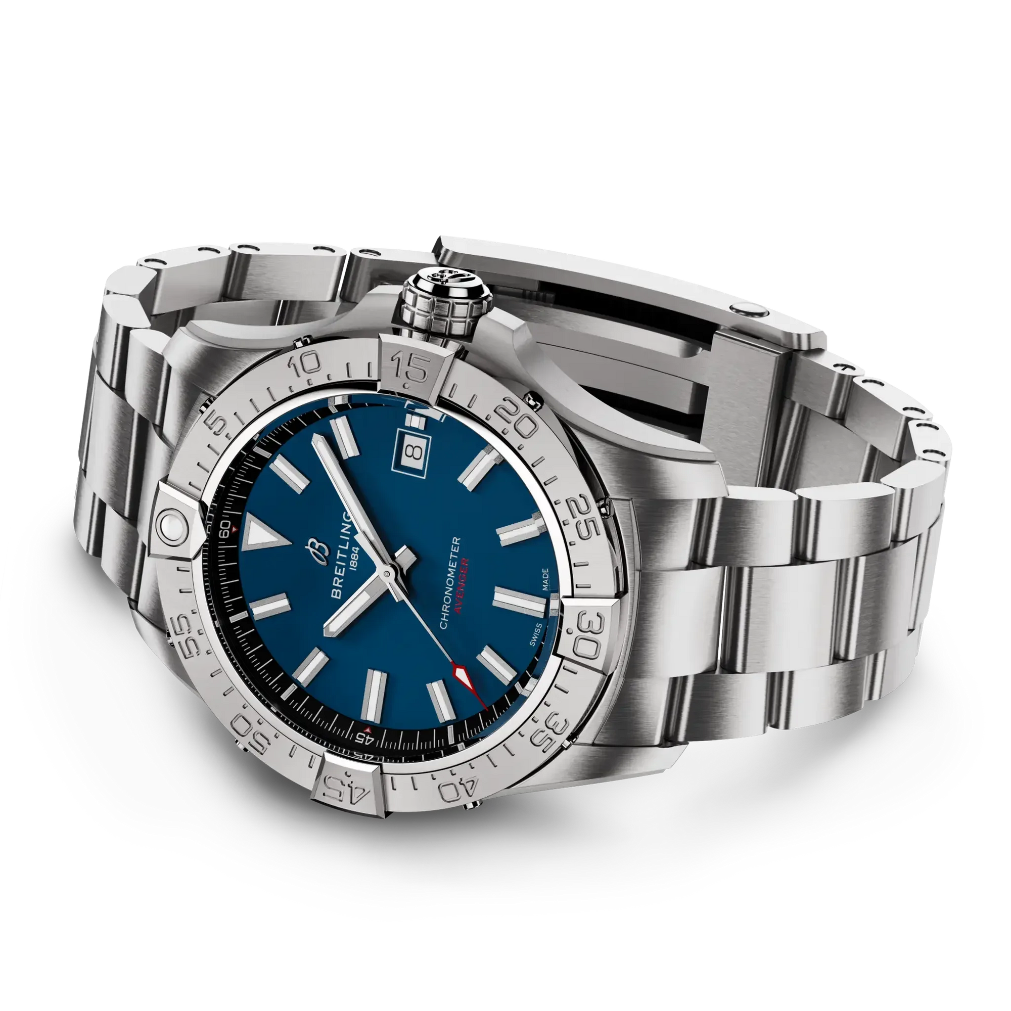 Avenger Automatic 42- Stainless Steel/ Blue Dial - Provident Jewelry