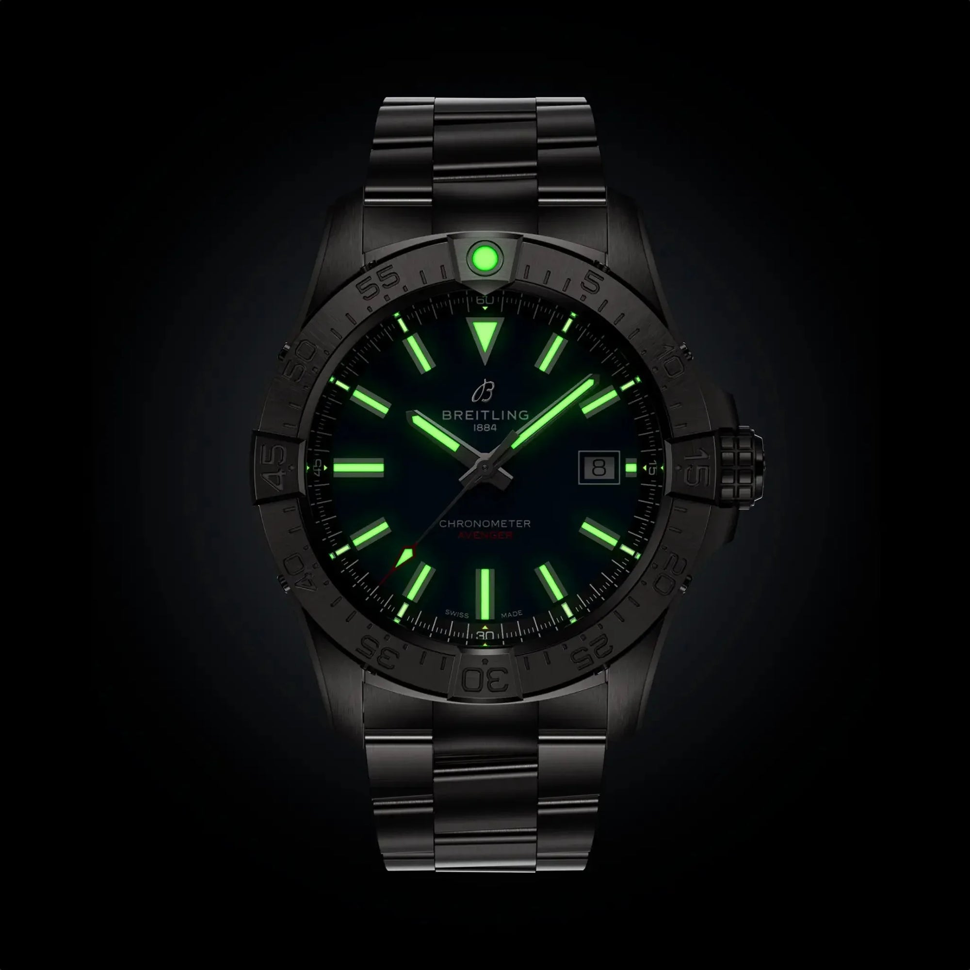 Avenger Automatic 42- Stainless Steel/ Blue Dial - Provident Jewelry