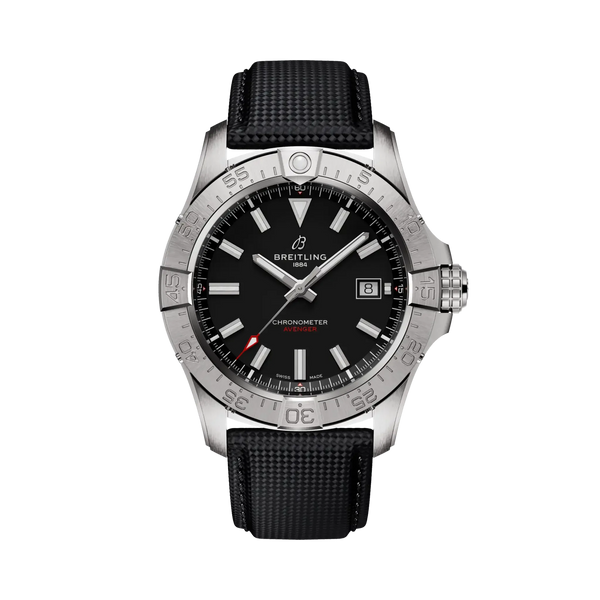 Avenger Automatic 42- Stainless Steel/ Black - Provident Jewelry