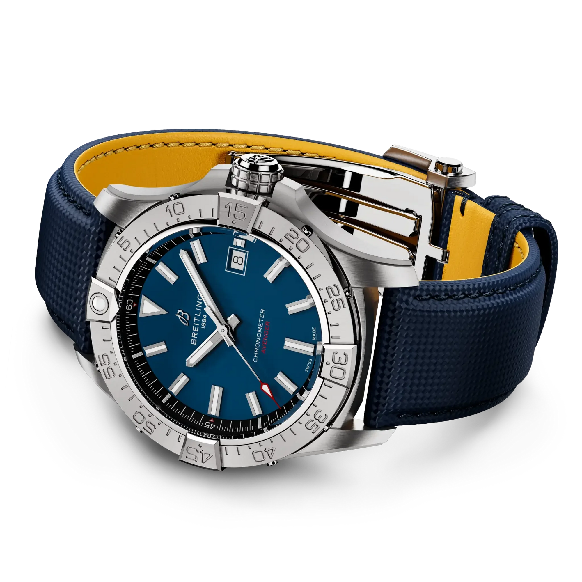 Avenger Automatic 42- Stainless Steel/ Blue - Provident Jewelry