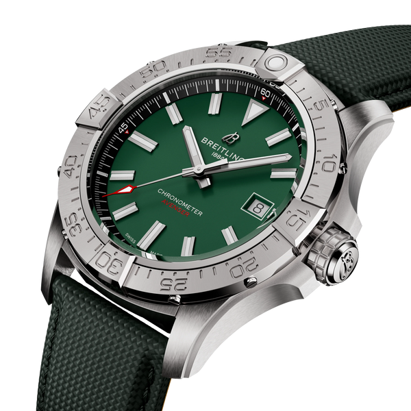 Avenger Automatic 42- Stainless Steel/ Dark Green - Provident Jewelry