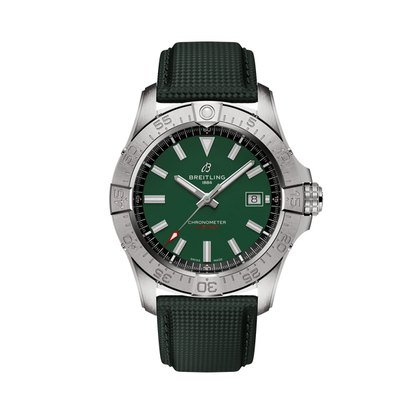 Avenger Automatic 42- Stainless Steel/ Dark Green - Provident Jewelry