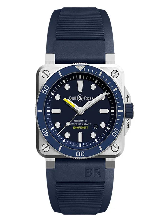 BR 03-92 Diver Blue - Provident Jewelry
