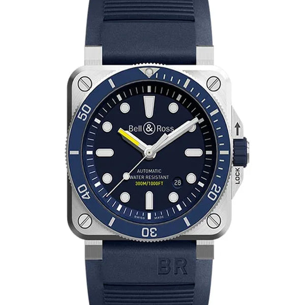 BR 03-92 Diver Blue - Provident Jewelry
