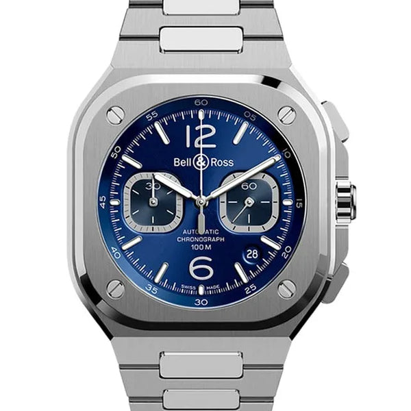 BR 05 Chrono Blue Steel - Provident Jewelry
