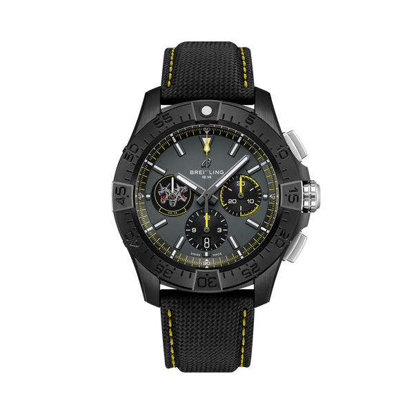 Avenger B01 Chronograph 44 Night Mission Bloodhounds- Ceramic/ Black - Provident Jewelry