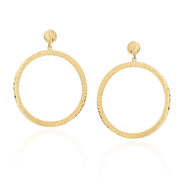 Capri Earrings, 18K Yellow Gold - Provident Jewelry