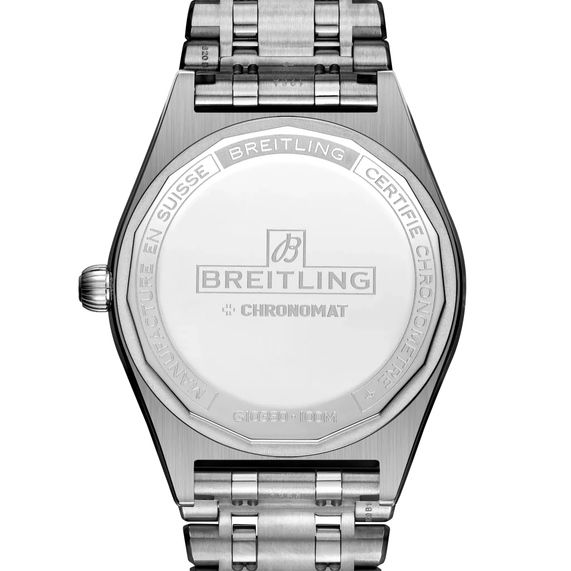 Chronomat Automatic 36 South Sea- Stainless Steel & 18k White Gold/ Light Blue Dial - Provident Jewelry