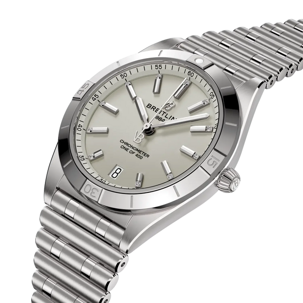 Chronomat Automatic 36 Victoria Beckham- Stainless Steel - Provident Jewelry