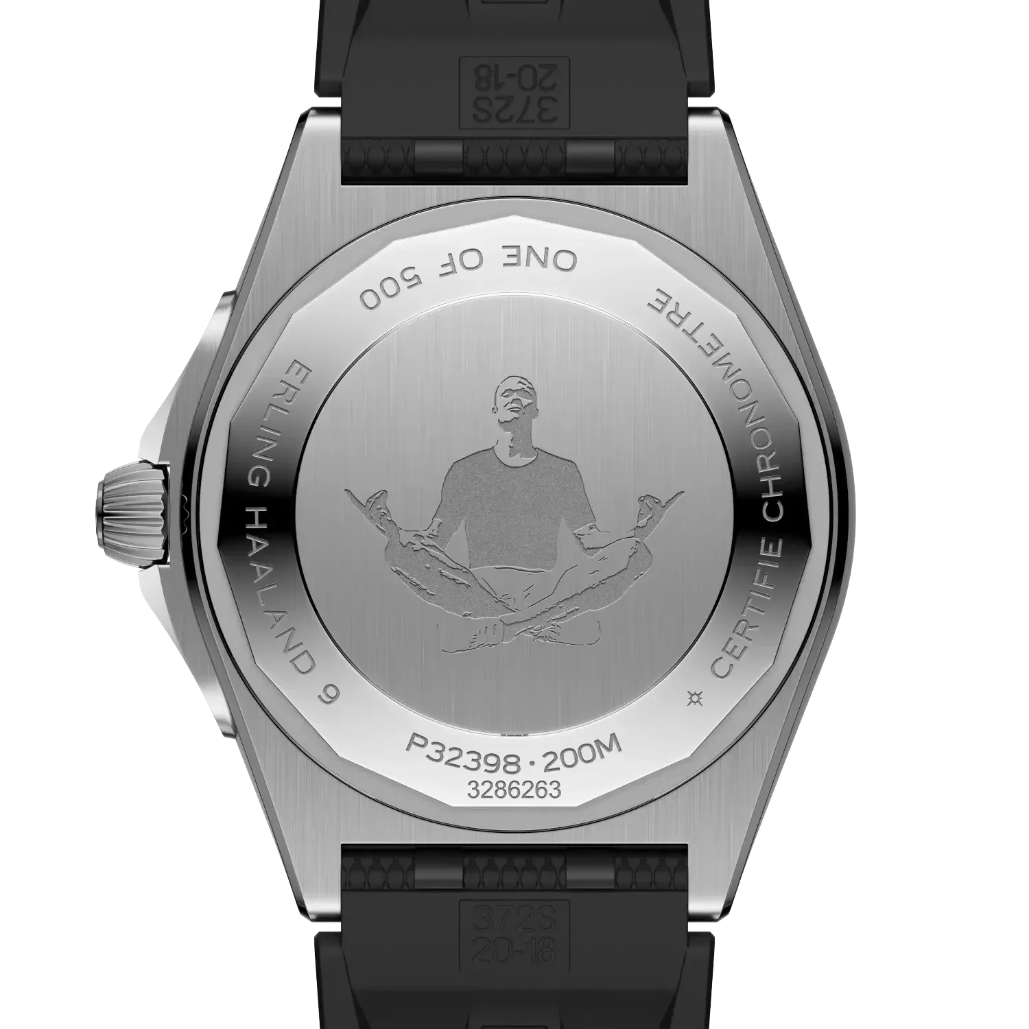 Chronomat Automatic GMT 40 Erling Haaland- Stainless Steel & Platinum/ Black (Sold Out) - Provident Jewelry