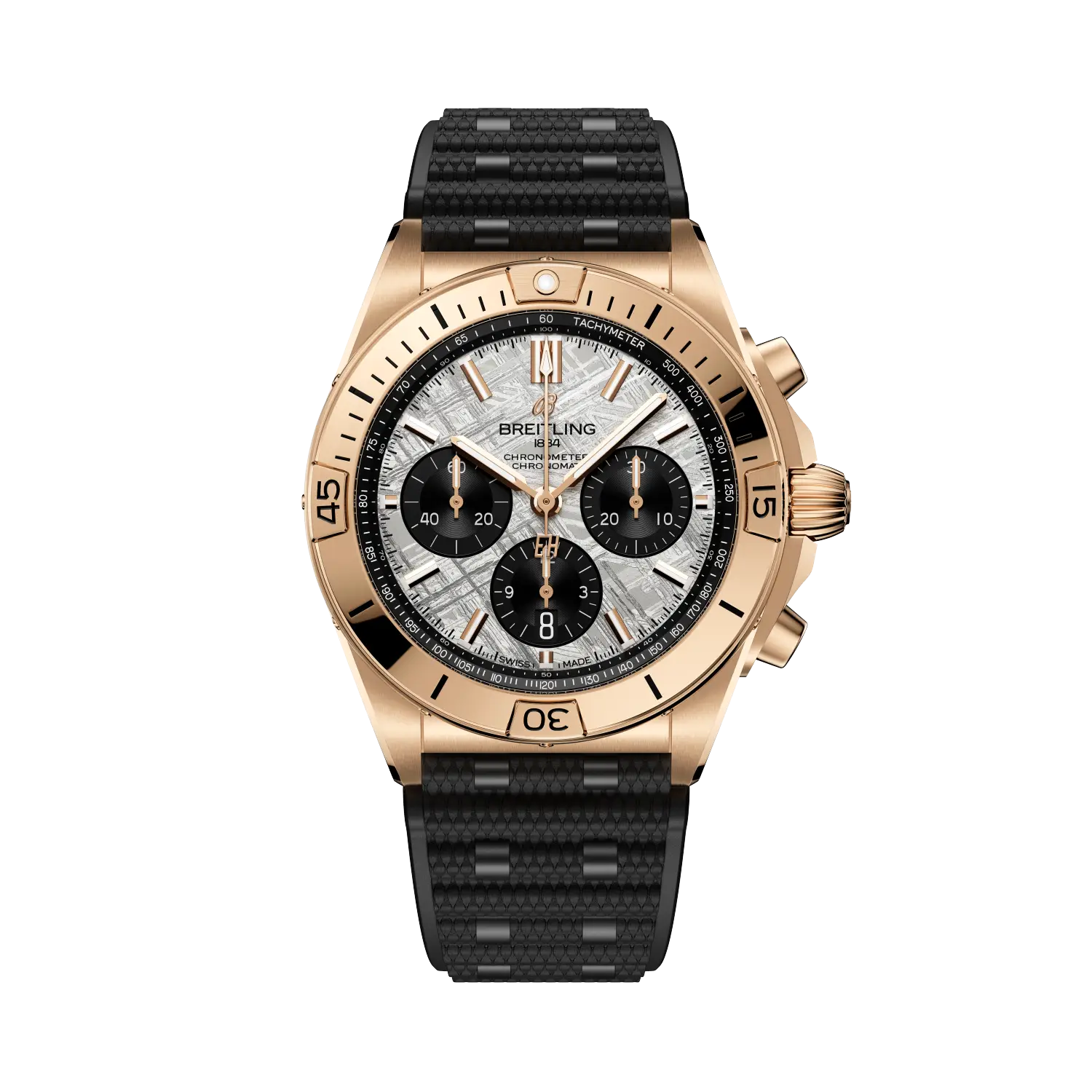 Chronomat B01 42 Erling Haaland- 18K Red Gold/ Black (Sold Out) Provident Jewelery