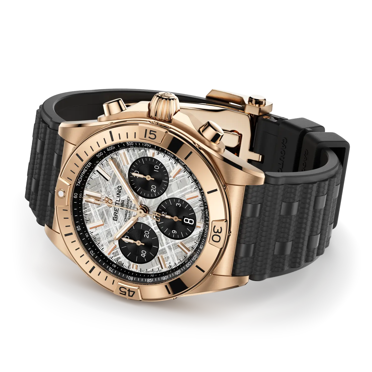 Chronomat B01 42 Erling Haaland- 18K Red Gold/ Black (Sold Out) Provident Jewelery