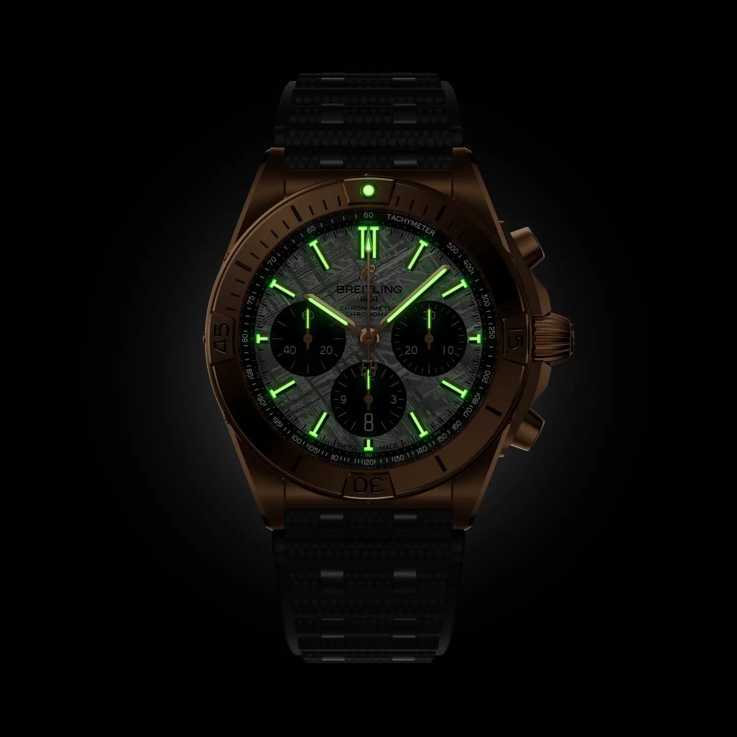 Chronomat B01 42 Erling Haaland- 18K Red Gold/ Black (Sold Out) Provident Jewelery