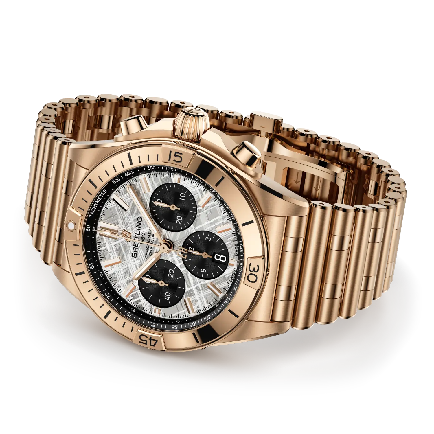 Chronomat B01 42 Erling Haaland- 18K Red Gold (Sold Out) Provident Jewelery