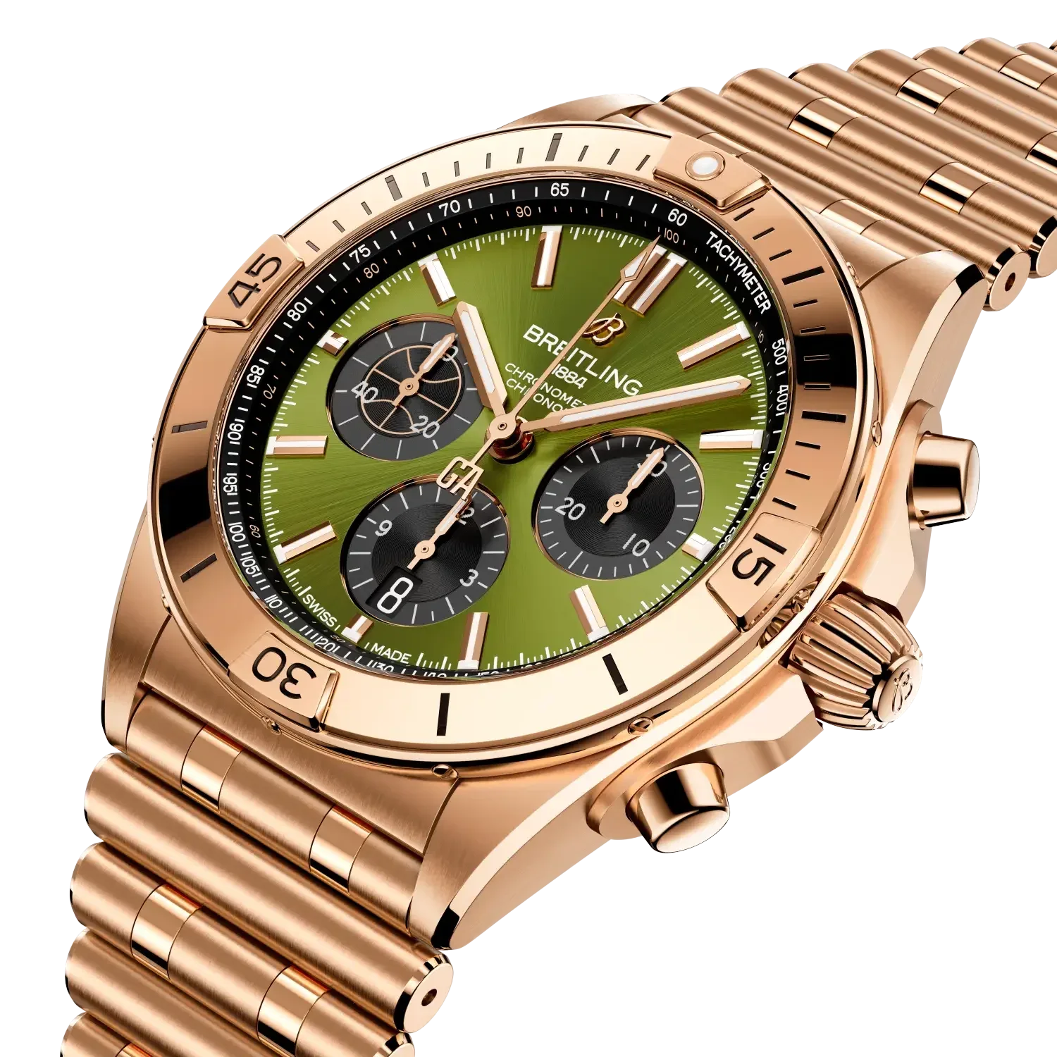 Chronomat B01 42 Giannis Antetokounmpo- 18k Red Gold - Provident Jewelry