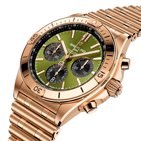 Chronomat B01 42 Giannis Antetokounmpo- 18k Red Gold - Provident Jewelry