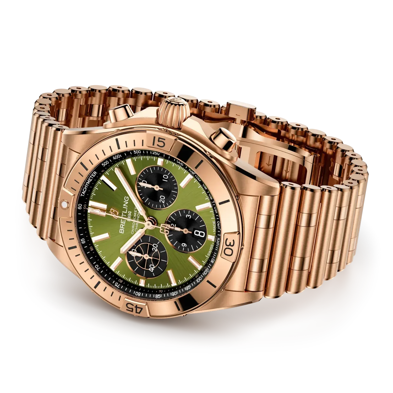 Chronomat B01 42 Giannis Antetokounmpo- 18k Red Gold - Provident Jewelry