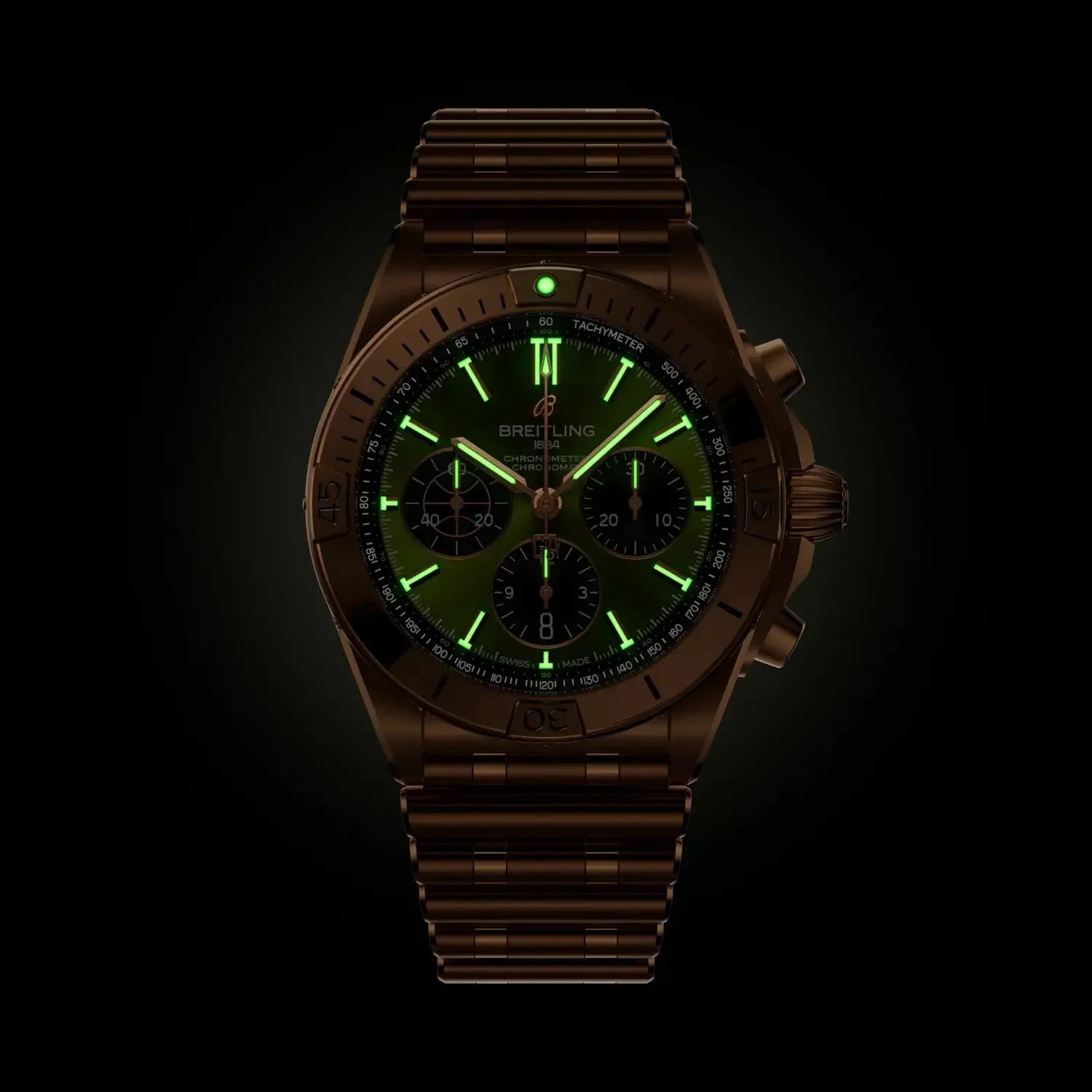 Chronomat B01 42 Giannis Antetokounmpo- 18k Red Gold - Provident Jewelry