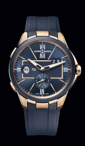 Blast Dual Time 42mm Blue PVD Titanium - Provident Jewelry