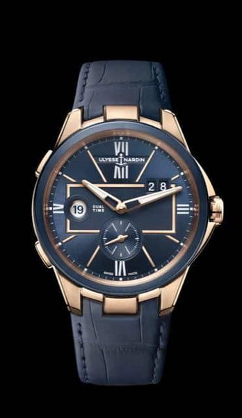 Blast Dual Time 42mm Blue PVD Titanium - Provident Jewelry