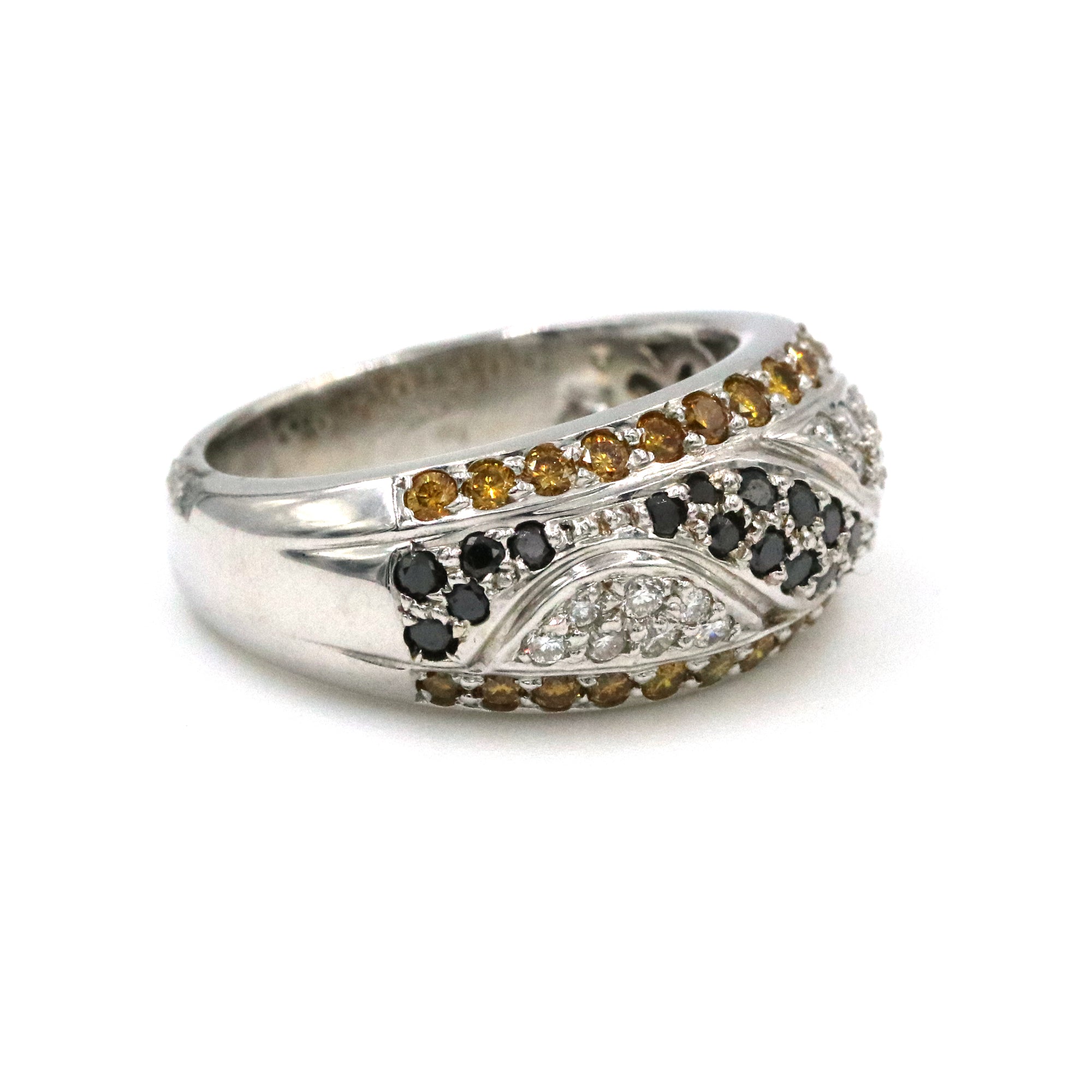 14kt Gold Multi Color Diamond Fashion Ring