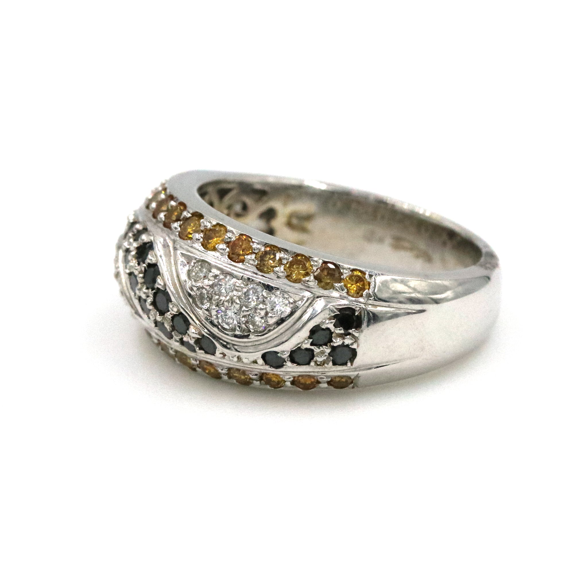 14kt Gold Multi Color Diamond Fashion Ring