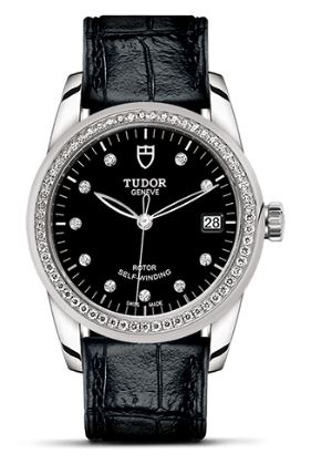 Tudor Glamour Date Diamond Bezel Watch Ref. 55020