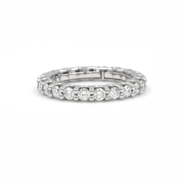 18kt Facet Barcelona Diamond Eternity Band