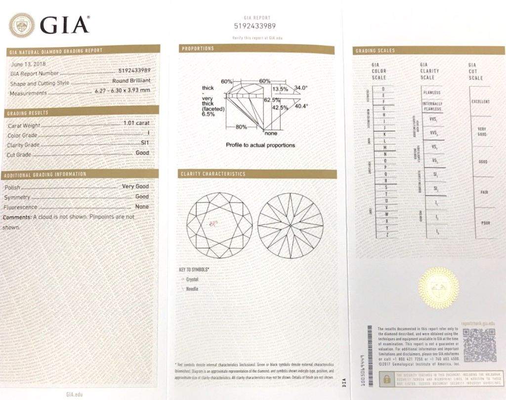14kt White Gold GIA Certified Round Diamond Stud Earrings