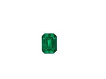 18kt White & Yellow Gold Natural Emerald and Diamond Ring
