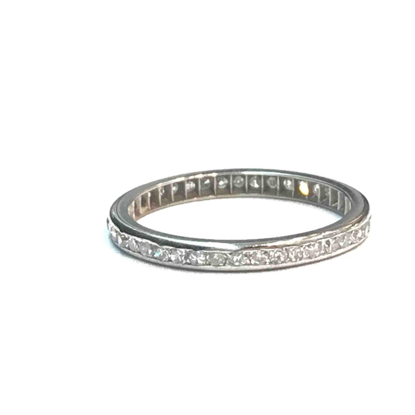 Platinum Diamond Eternity Band