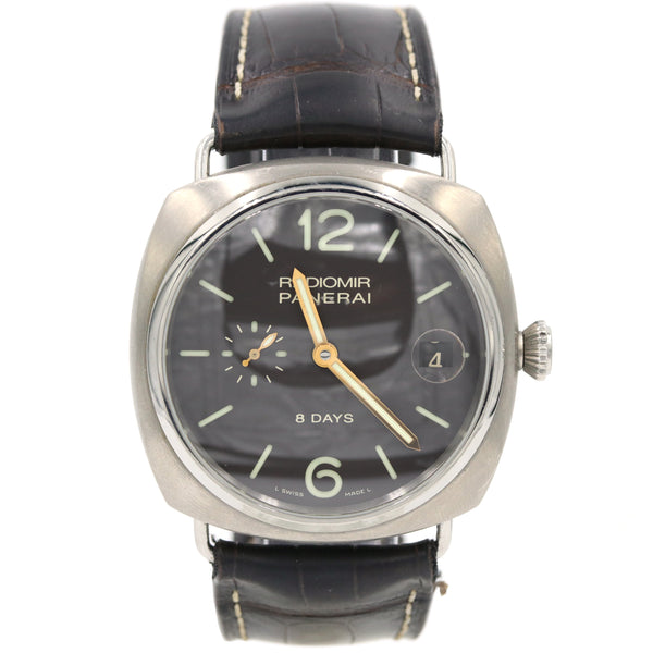 Panerai Radiomir 8 Days PAM00346 Titanium Watch