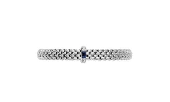 Fope Flex'It Vendôme Sapphire and Diamond Bracelet