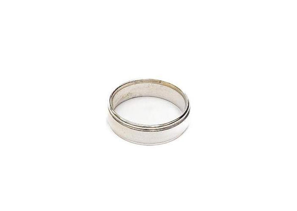 14K White Gold Comfort Fit Wedding Band