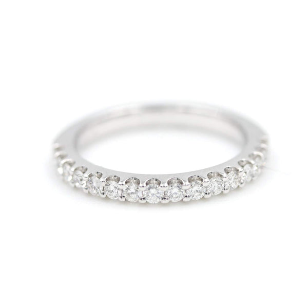 Armadani 14K White Gold Diamond Wedding Band