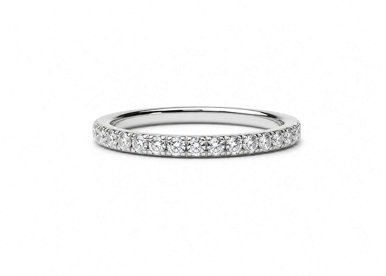 Platinum Diamond Eternity Band