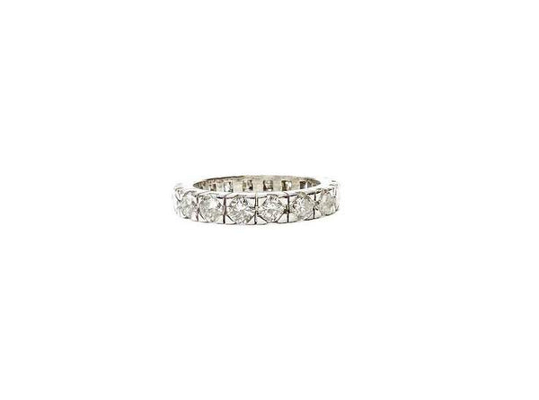 Platinum Diamond Eternity Band Ring
