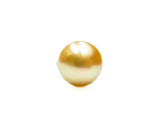 18K Yellow Gold Golden South Sea Pearl Ring