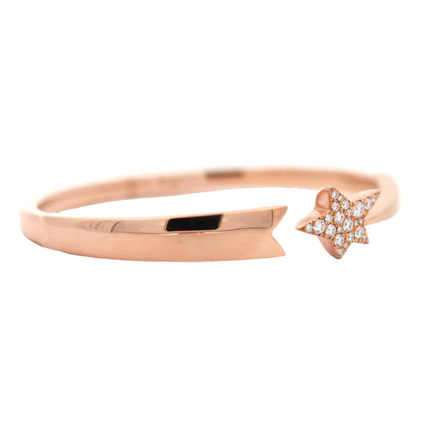 "Hearts On Fire" 18K Rose Gold ILLA Cosmic Bracelet 23 Diamonds ~0.38ctw Provident Jewelery