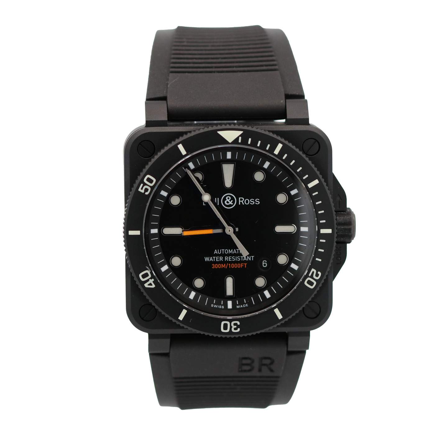 Bell & Ross BR 03-92 Diver Black Matte Ceramic Automatic Watch